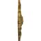 Ekena Millwork Quentin Ceiling Medallion, Hand-Painted Gold, 23 1/2"W x 12 1/4"H x 1 1/2"P CM23RO1GLS - alternate 2
